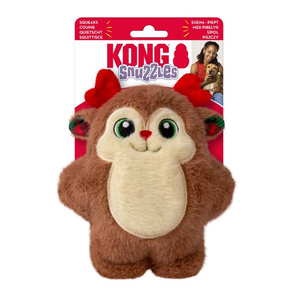 KONG Holiday Snuzzles Reindeer Medium