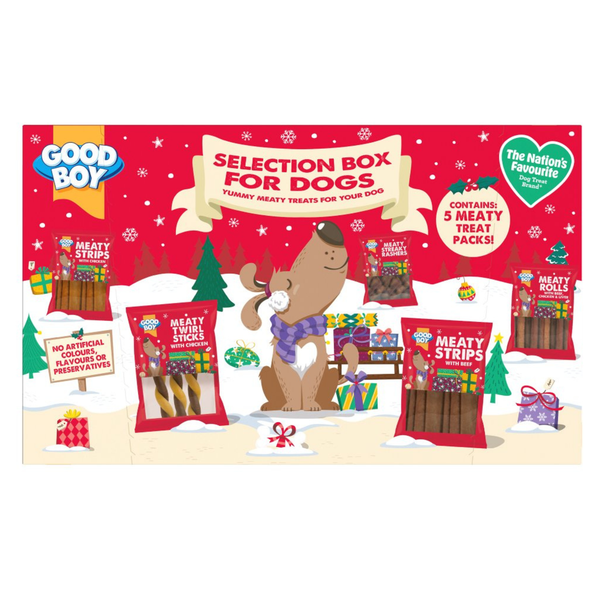 Good Boy Selection Box Dog Treats