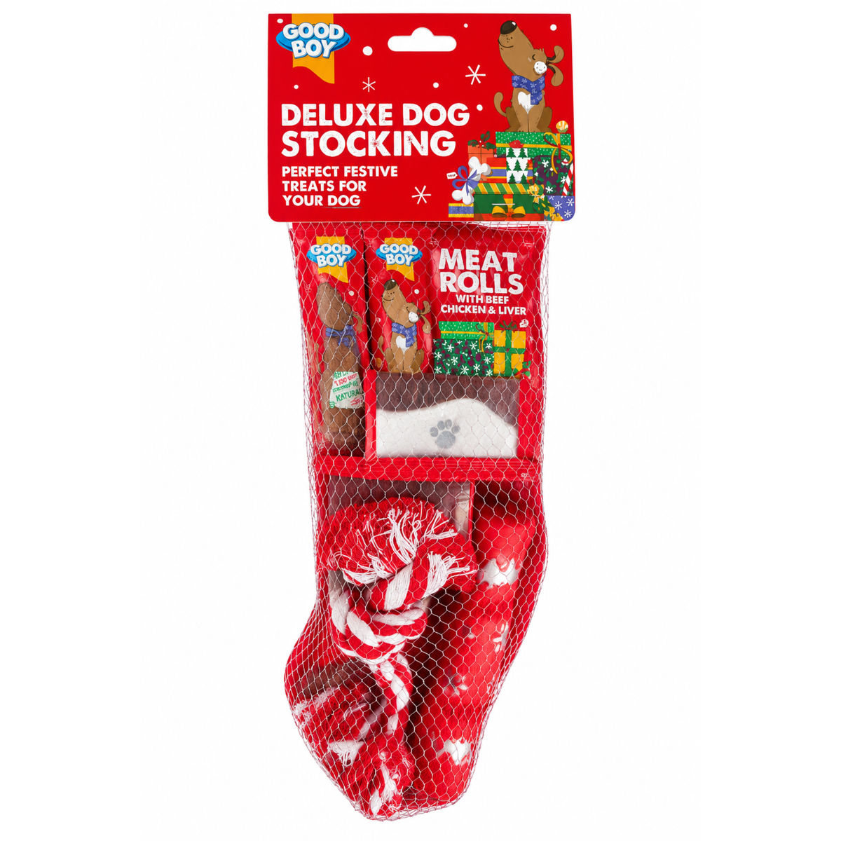 Good Boy Deluxe Dog Stocking