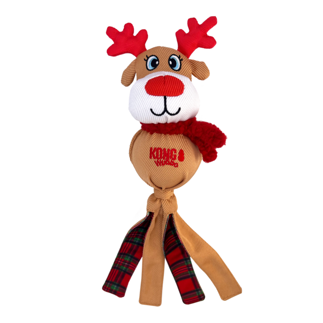KONG Holiday Wubba Reindeer Large