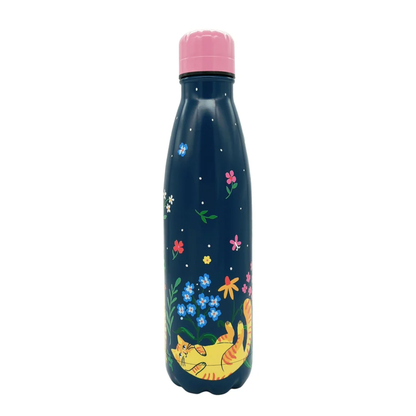 Marmalade Meadow Water Bottle in Navy