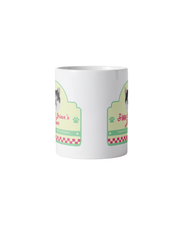 Personalised Diner's Mug