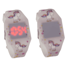 Kids Unicorn watch, with LED display