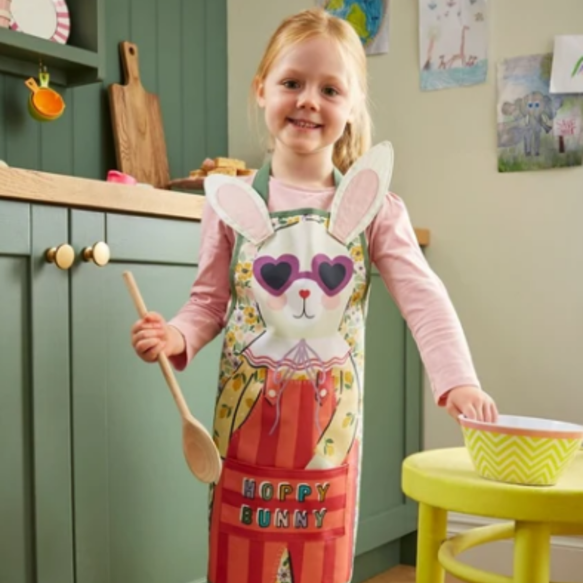 Rosie Rabbit PVC Kids Apron