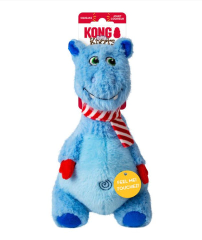 KONG Holiday Knots Belly Hippo