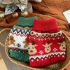 Green Gingerbread Christmas Jumper