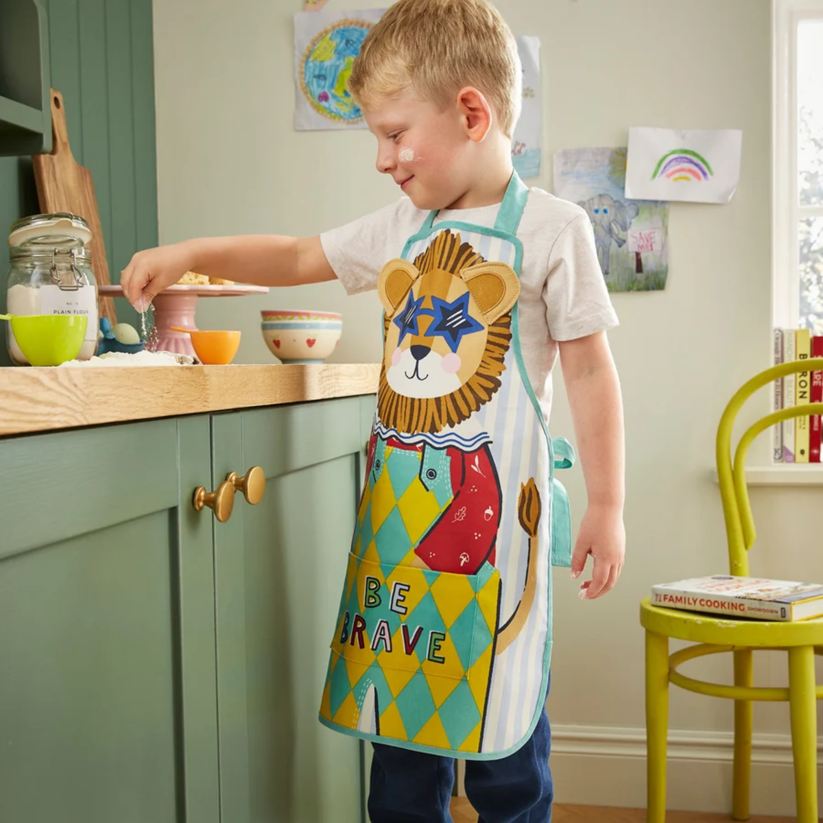 Leon Lion PVC Kids Apron