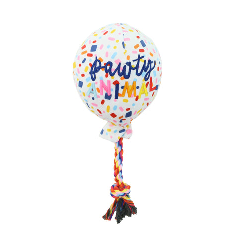 Pawty Time Plush Balloon with Rope