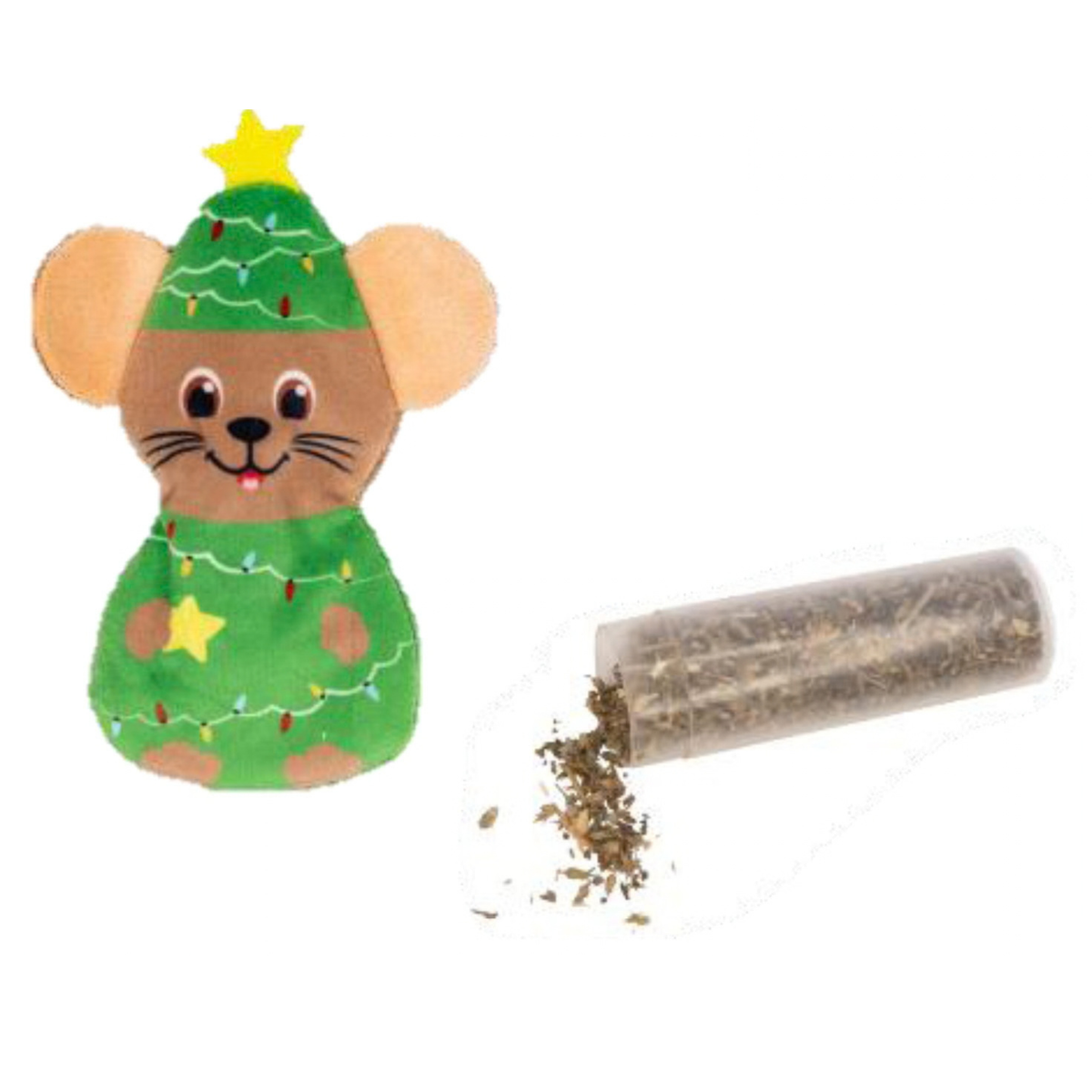 KONG Holiday Refillables Mouse
