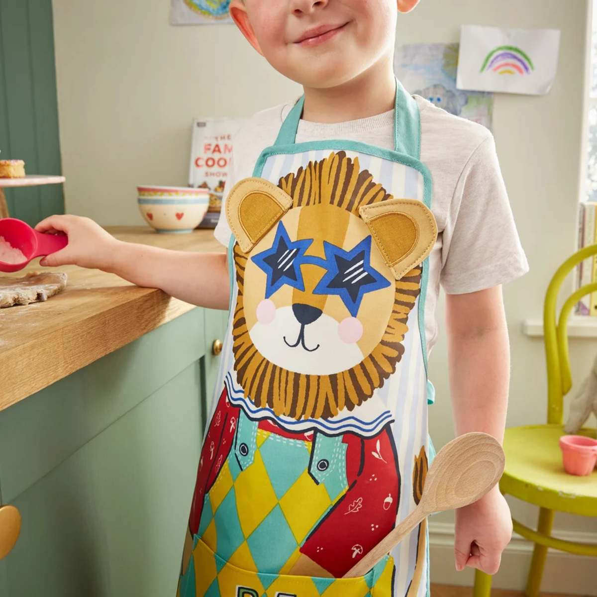 Leon Lion PVC Kids Apron