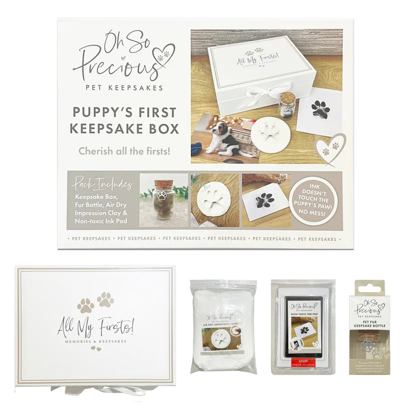 Welcome Home – Puppy & Kitten Keepsake Box