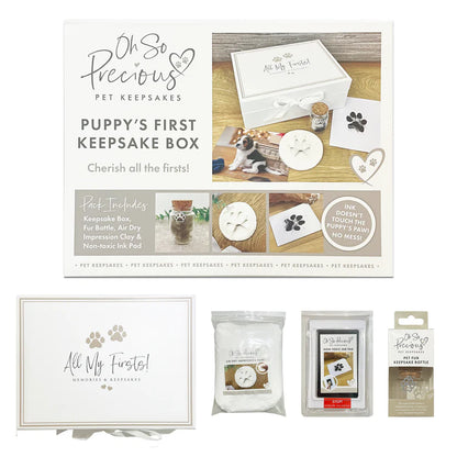 Welcome Home – Puppy & Kitten Keepsake Box