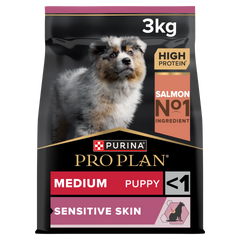 PRO PLAN Medium Puppy Sensitive Skin - Salmon (3kg)