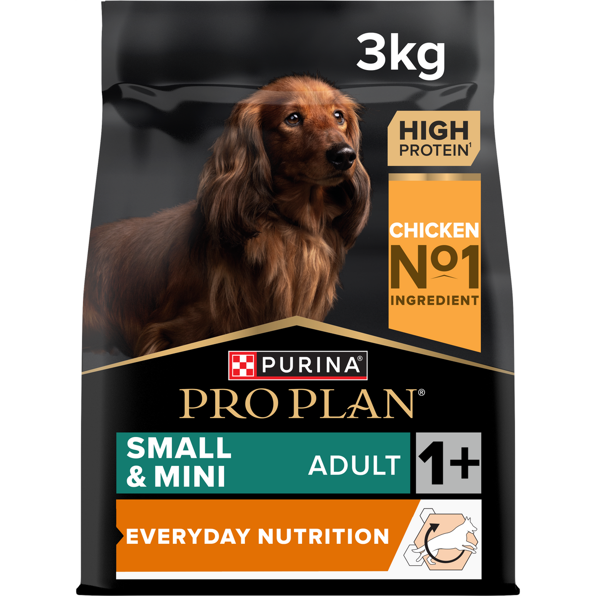 PRO PLAN Small & Mini Adult Dog Everyday Nutrition – Chicken (3kg) (7kg)