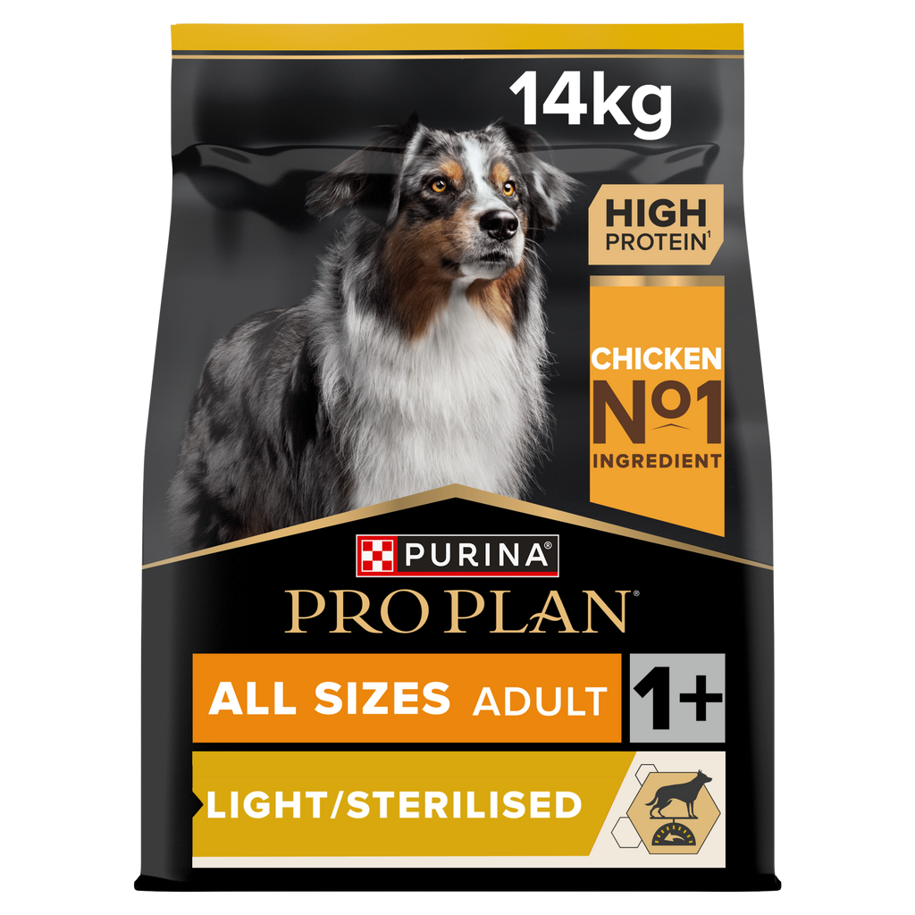 PRO PLAN Light/Sterilised All Sizes Adult - Chicken (14kg)