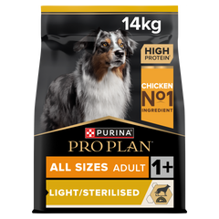 PRO PLAN Light/Sterilised All Sizes Adult - Chicken (14kg)