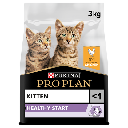 PRO PLAN Kitten Healthy Start – Chicken (3kg)