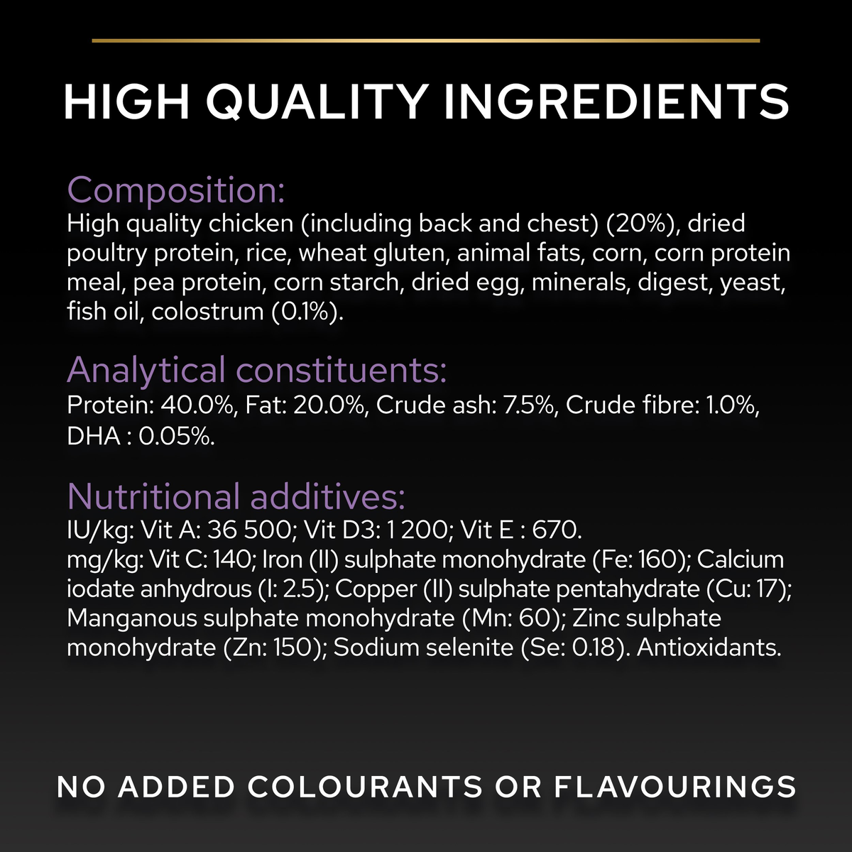 PRO PLAN Kitten Healthy Start – Chicken (3kg)