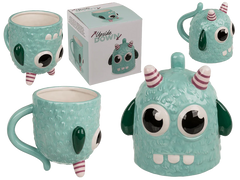 Monster Upside Down Mug (blue)
