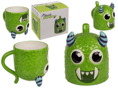 Monster Upside Down Mug (green)