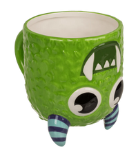 Monster Upside Down Mug (green)