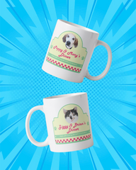 Personalised Diner's Mug