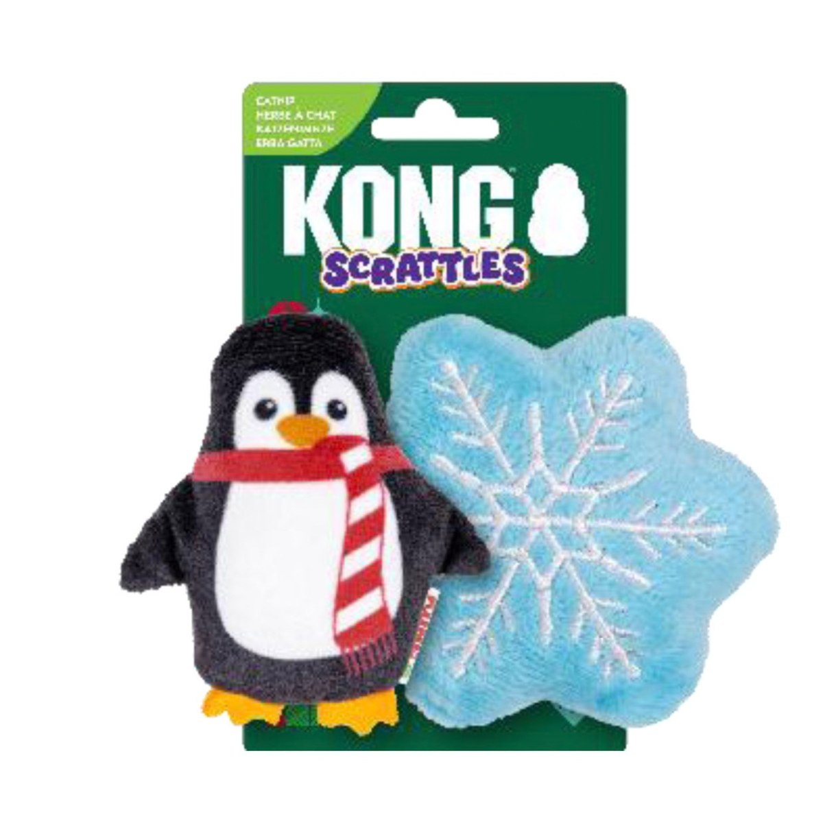 Kong Holiday Scrattles Cat Toy 2Pack