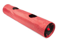 Cat Play Tunnel Collapsible (Red)