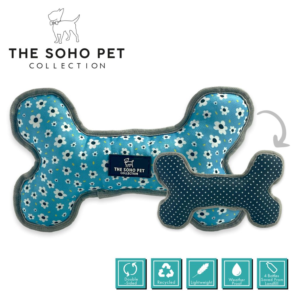 Soho Reversible Bone 12in (Daisy/Polka)