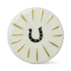 Lucky Horse Shoe Candle - Tabac & Pine