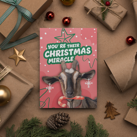 You're Their Christmas Miracle