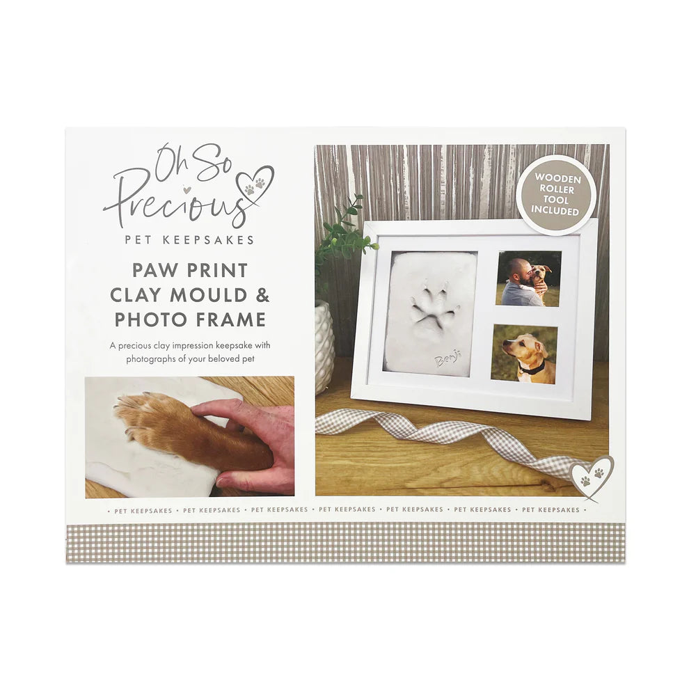 Paws in Time with Photo Frame