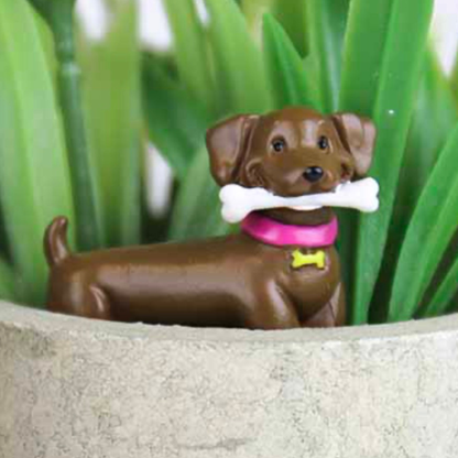 Adorable Dogs Plant Markers