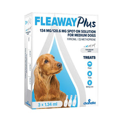 Fleaway Spot On Pack of 3 Treatments