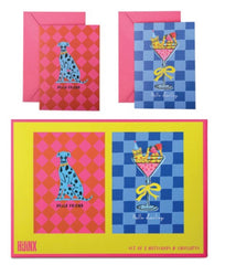 HELLO FRIENDS SET OF 8 NOTECARDS
