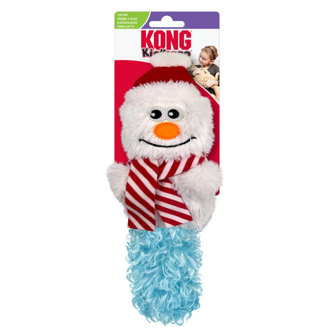 KONG Holiday Kickeroo Snowman