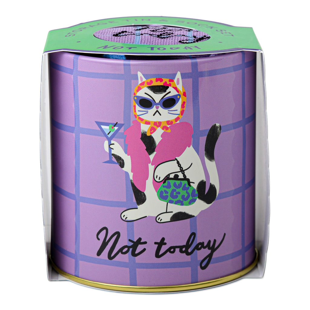 Socks in a Tin "Not Today"