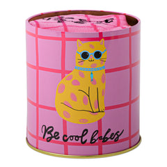 Socks in a Tin "Be Cool Babes"