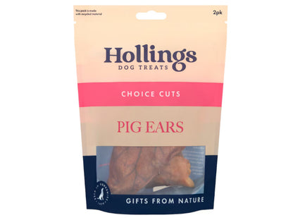 Hollings Pigs Ears 2Pack