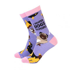 'I Prefer Dogs to People' Socks