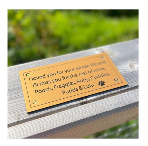 Boardwalk Plaque