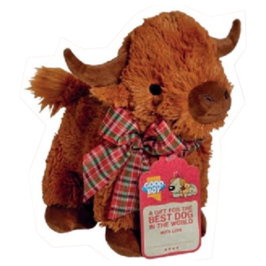 Good Boy Hyland Cow Gift Dog Toy