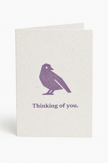 Thinking of you. Card A6