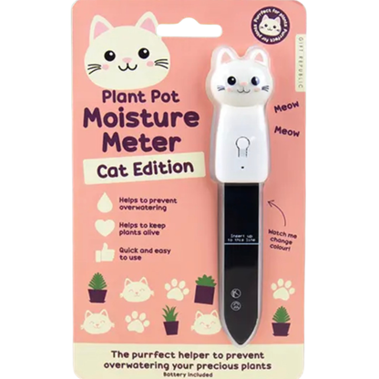 Plant Pot Moisture Meter – Cat Edition