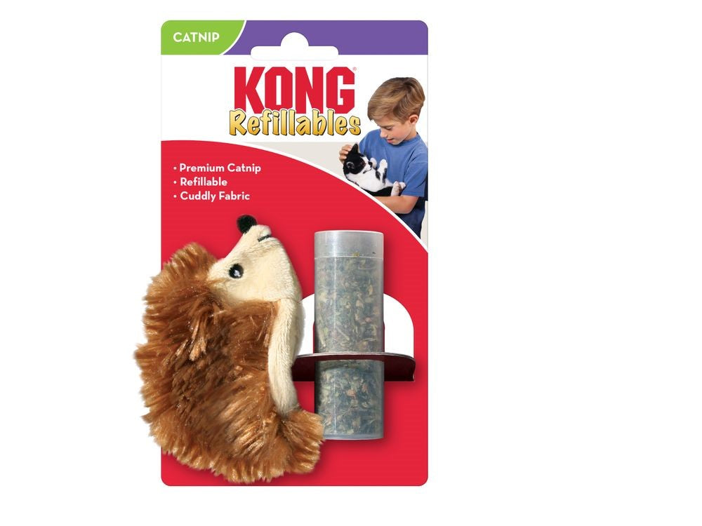 Kong Catnip Hedgehog Cat Toy 16CM