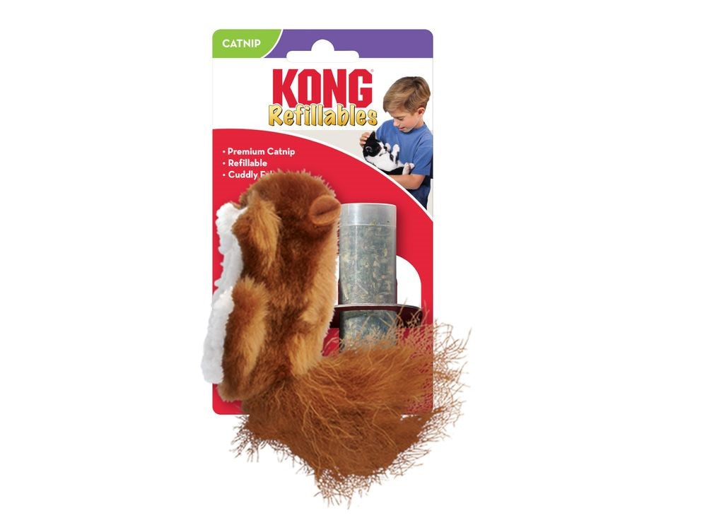 KONG CATNIP SQUIRREL CAT TOY