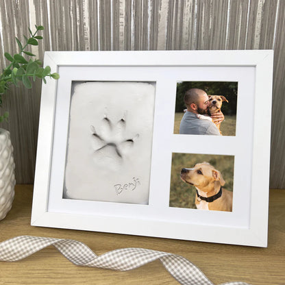 Paws in Time with Photo Frame