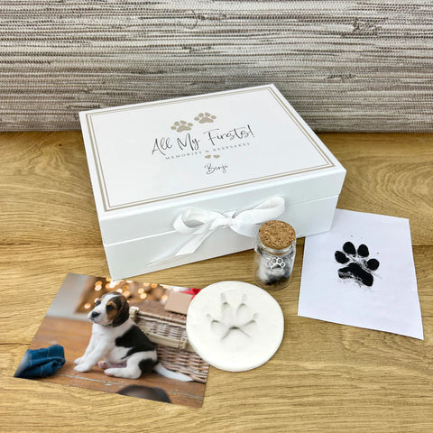Welcome Home – Puppy & Kitten Keepsake Box