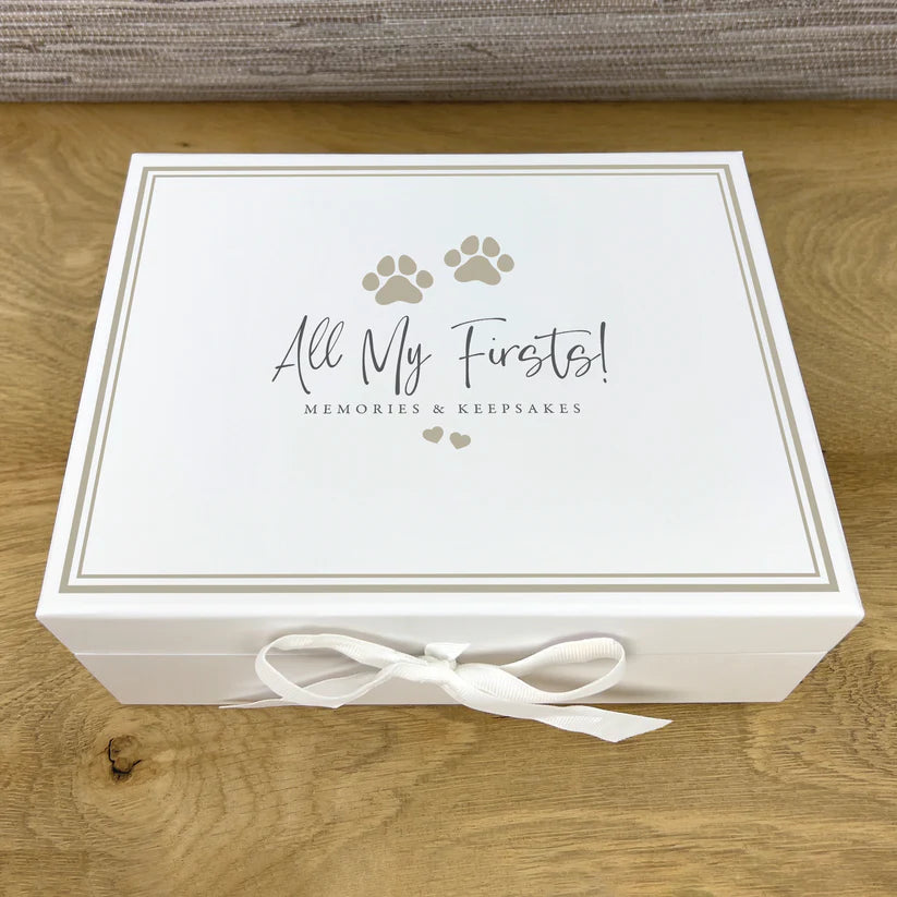 Welcome Home – Puppy & Kitten Keepsake Box