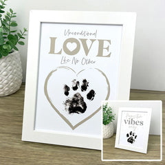 Paw Prints Forever – Ink Keepsake Frame Kit